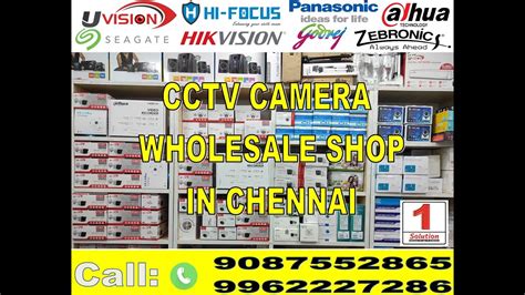 Cctv Camera Wholesale Dealer And Distributor Shop In Chennai Youtube
