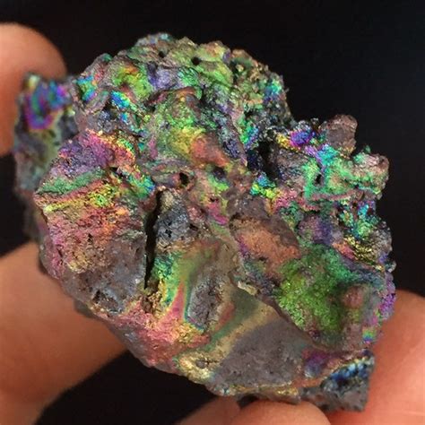 Turgite iridescent hematite goethite rainbow stone lucky | Etsy