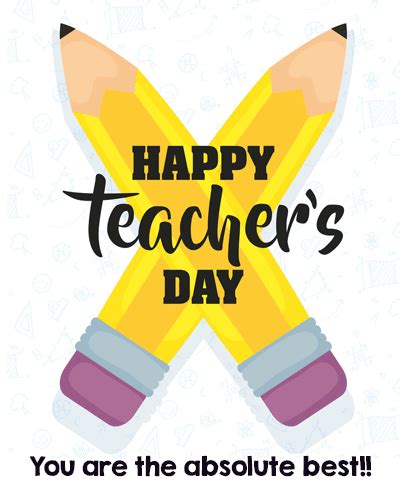 Youre The Best Free Teachers Day Ecards Greeting Cards 123