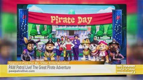 Paw Patrol Live The Great Pirate Adventure Is Coming To The Valley