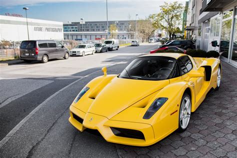 Photo Of The Day Yellow Ferrari Enzo And F50 Combo Gtspirit