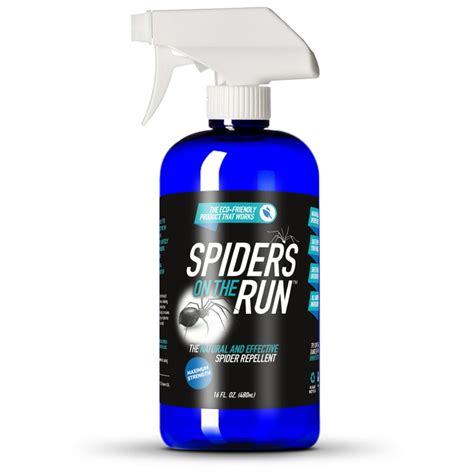 Spiders On The Run Long Lasting All Natural Indoor Outdoor Spider