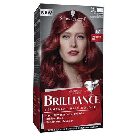 Buy Schwarzkopf Brilliance 37 Hypnotic Red New Online At Chemist Warehouse®