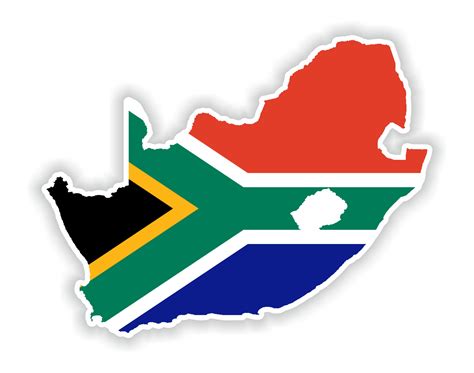 South Africa Map Flag Digital File Download Svg Png Eps Etsy