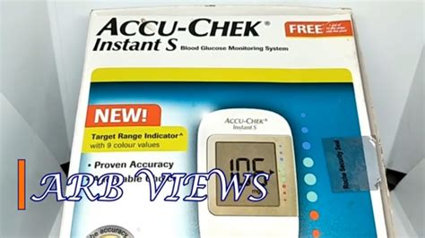 How To Test Sugar Accu Chek Instant S Blood Glucose Monitoring System