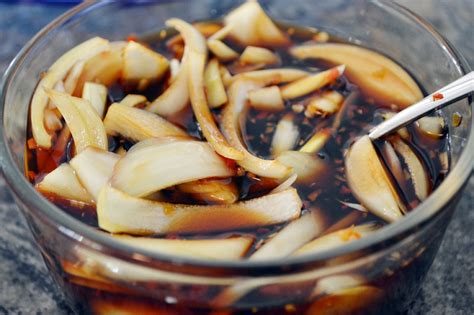 Stir in the basil and season with salt and pepper. Sunny by Design: Finadene, a mixture of soysauce, vinegar ...