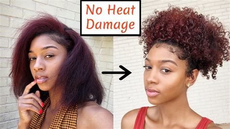 But, having curly hair prior to curling is an advantage, you only have to curl about 60 percent of your hair to create a convincing styled look. Get Your Natural Curls Back after Straightening Your Hair ...