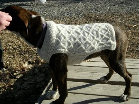 The instructions in this pattern for a dog sweater are for three different sizes: Knit Dog Sweater Coat Easy Smocking | Craftsy