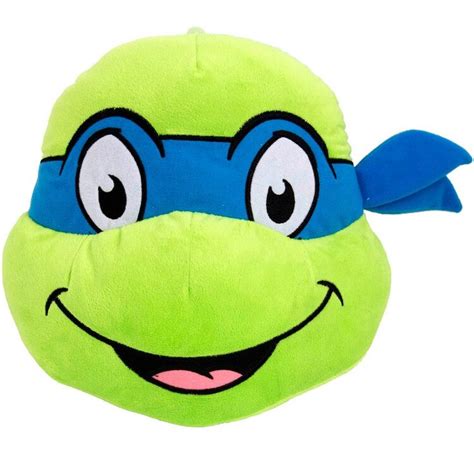 Leonardo Leonardo Ninja Turtle Face Pillow Teenage Mutant Ninja Turtles
