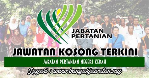 Info kekosongan ini adalah seperti yang diiklankan. Jawatan Kosong di Jabatan Pertanian Negeri Kedah - 1 April ...