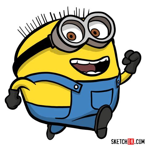 Free Minion Cartoon Drawing At Explore Collection