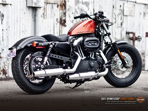 Harley Sportster 48 Custom Free Hd Wallpaper