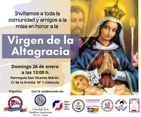 Misa En Honor A La Virgen De La Altagracia Consulado De La República