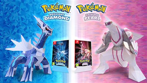 Download And Build Dialga And Palkia Papercraft Models