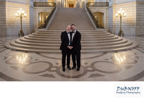 Gay San Francisco City Hall Wedding Photography Lgbtq Marriage