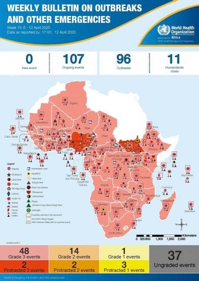 Outbreaks And Emergencies Bulletin Week 15 06 12 April 2020 Who Regional Office For Africa