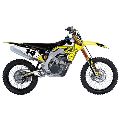 (photo above is of a different model and is only to show style. Factory Effex Complete Rockstar Graphics Kit Suzuki RMZ ...