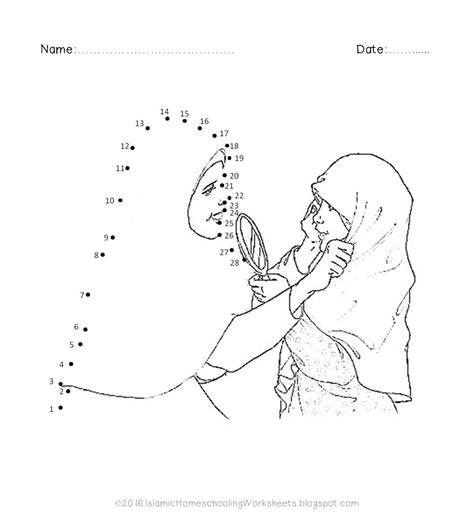 Download letter a to z tracing activity sheets, perfect for kindergarteners who are learning how to write. Joining the Dots Islamik | Dot worksheets, Islamic kids ...