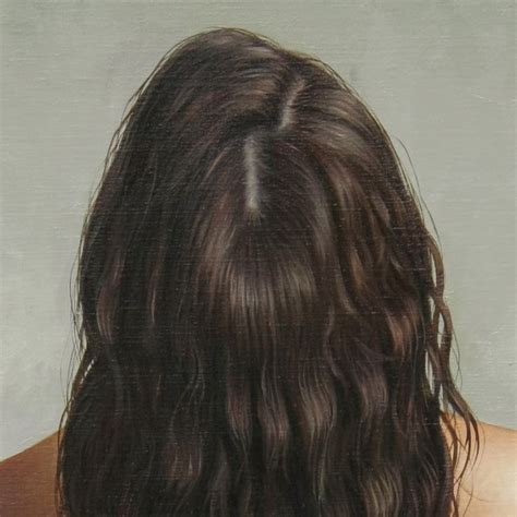 Omar Ortiz Hyper Realistic Paintings Long Hair Styles Realistic