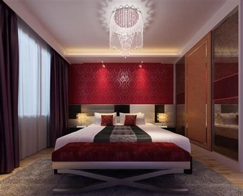 Red can be used as an accent color, or you can make it the star of the show by using red furniture and painting your walls. Cool 20+ Gorgeous Red Romantic Bedroom Design Ideas. More ...