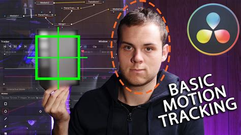 Basic Tracking Objects In Davinci Resolve 17 Motion Tracking Tutorial