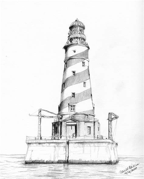 Lighthouse Pencil Drawing At Explore Collection Of