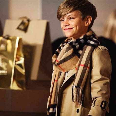 Romeo Beckham Burberry Holiday 2014 Campaign Cute Celebrities Favorite Celebrities Harper