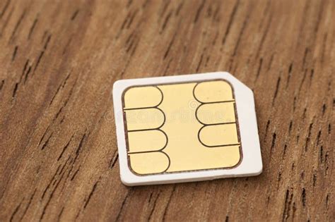 Micro Sim Card For A Mobile Phone Stock Photo Image Of Identity Chip