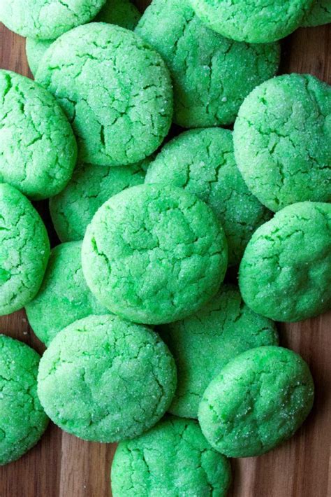 Green Soft Sugar Cookies Recipe Soft Sugar Cookies Cookies Sugar