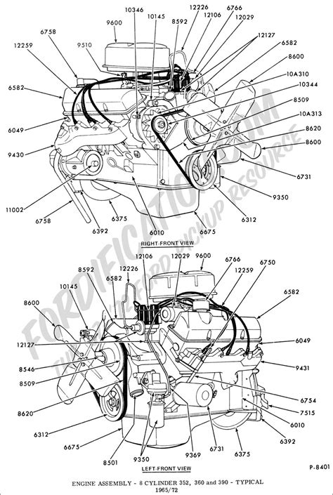 Ford 400 Engine Diagram