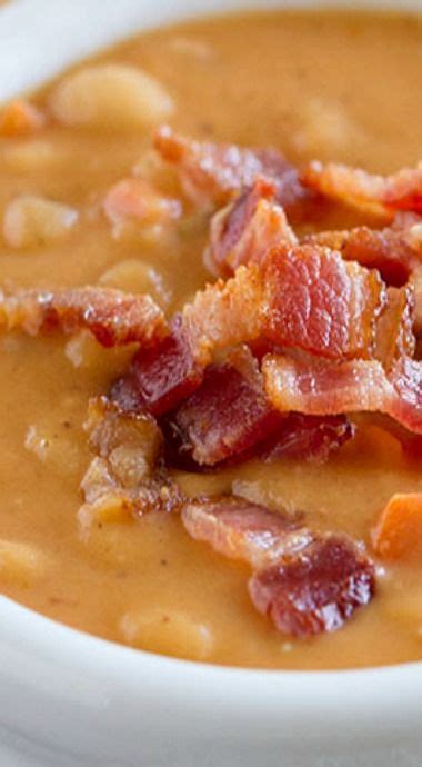 Homemade Bean And Bacon Soup My Diary Recipes