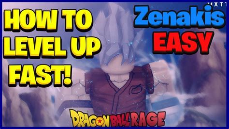 How To Level Up Fast And Get Zenkai Boosts 2020 Roblox Dragon Ball