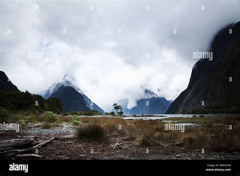 The Milford Sound Fiordlands National Park South Island New Zealand