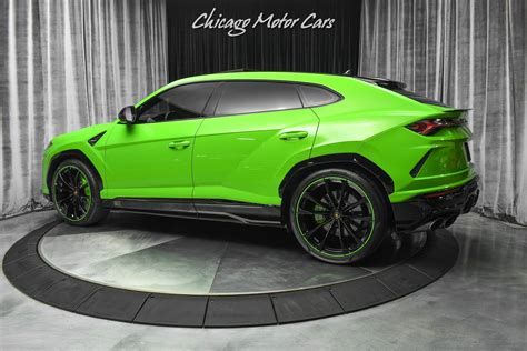 Used 2021 Lamborghini Urus Suv Pearl Capsule Verde Mantis Green Pearl