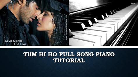 Tum Hi Ho Ashiqui 2 Full Song Piano Tutorial Easy And Slow Youtube