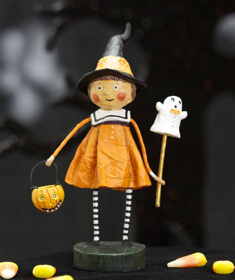 Lori Mitchell Precious Pumpkin Halloween Figurine