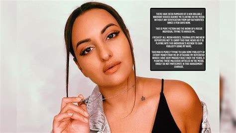 Sonakshi Sinha Releases Official Statement On Non Bailable Warrant Issued Against Her In Fraud