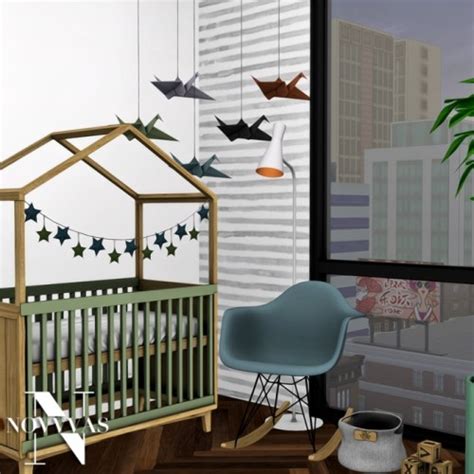 Safari Toddler Bedroom At Novvvas Sims 4 Updates