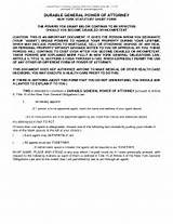 Pictures of Free Blank Power Of Attorney Form
