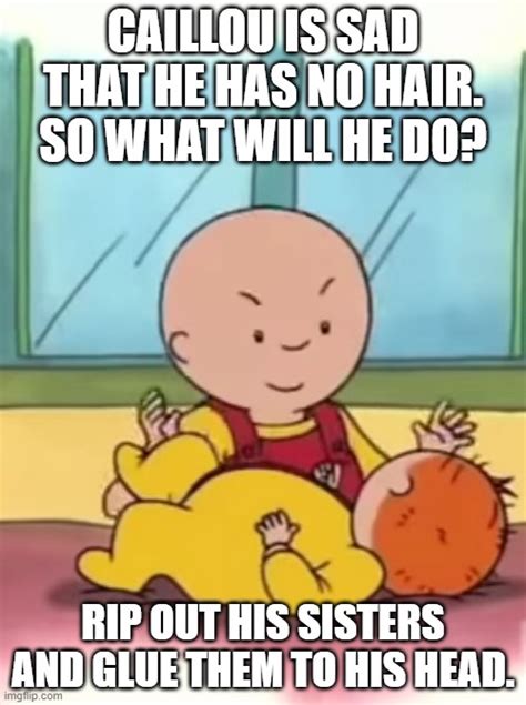 Caillou Meme Cancercupportindia