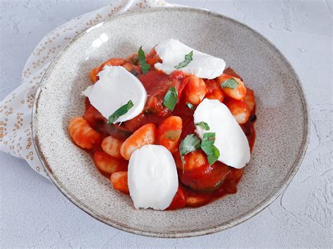 Gnocchi met gegrilde groenten