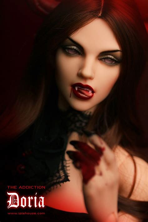Gothic Charm School Pretty Things • The “doria” Vampire Bjd From