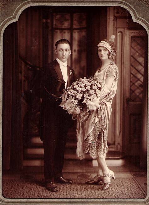 Gene And Claras 1920s Wedding Portraits