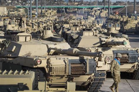 Us Supplied Tanks Arrive In Ukraine