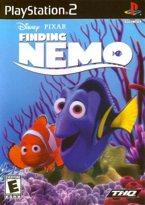 Disney•pixar Finding Nemo 2003 Playstation 2 Box Cover Art Mobygames