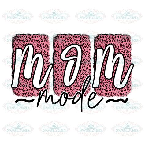 Pink Leopard Mom Mode Png Sublimation Mothers Day Png Mom Png