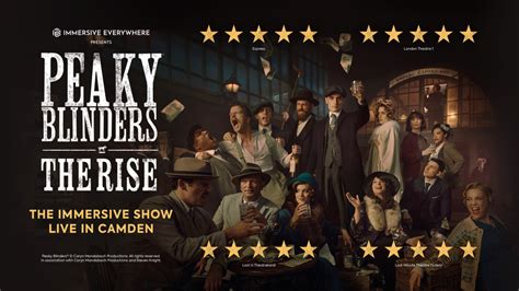 £35 Immersive Theatre Tickets Peaky Blinders The Rise Book Online Now