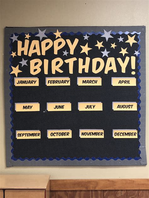 Preschool Happy Birthday Board Birthday Board Classroom Birthday