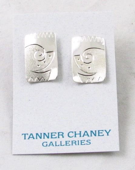 Tanner Chaney Silver Jewelry Howard Sice Earrings