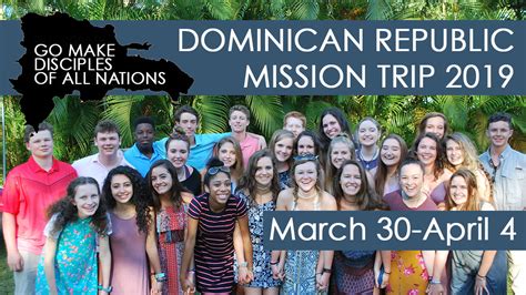 Youth Dominican Republic Mission Trip Johns Creek Baptist Church